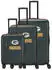 Travelite x NFL 4-Rollen-Trolley Set 55/67/76 cm (004740) Green Bay Packers