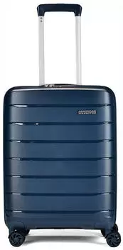 American Tourister Summer Pop 4-Rollen-Trolley 55 cm (158003) navy blue