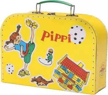 Micki Pippi Pappkoffer, gelb, 25cm (44386200)