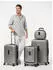REDOLZ Essentials 14 4-Rollen-Trolley Set + Beautycase 4-teilig (RD12440) coffee grey metallic