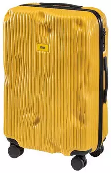 Crash Baggage Stripe 4-Rollen-Trolley 68 cm mustard yellow