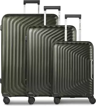 REDOLZ Essentials 01 4-Rollen-Trolley Set 53/66(77 cm (RD12460) olive metallic