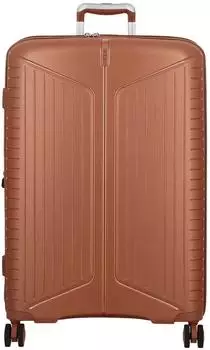 JUMP Evae 4-Rollen-Trolley 76cm mit Dehnfalte, gelb (EV28-copper)