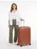 JUMP Evae 4-Rollen-Trolley 76cm mit Dehnfalte, gelb (EV28-copper)