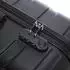 YONSLY Hartschalen-Trolley XL, ABS, schwarz, 4 Rollen 360°, Zahlenschloss