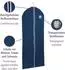 Wenko Kleidersack Modell Air blau 60x150cm, 4er-Set (56040432-0)