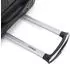 YONSLY Hartschalen-Trolley L, 4 Rollen 360°, Zahlenschloss, grau