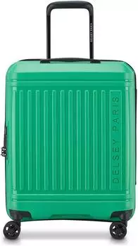 DELSEY PARIS Lutece SE Slim Trolley 4 Rollen, Polypropylen, grün (00380280303)