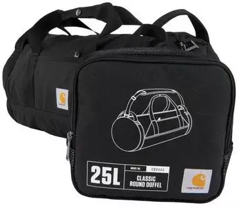 Carhartt Classic Round Duffel 25L, schwarz (B0000444-001-S000)