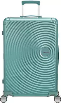American Tourister Soundbox Spinner Alu L dusty turquoise (155711-A644)