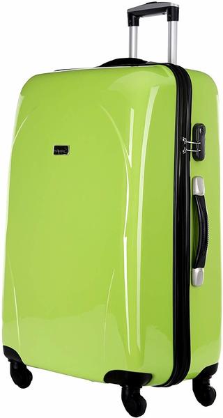 Packenger Vorteils-Koffer Panema L in Grün mit Powerbank und Reisegutschein, 47x27,5x70 cm - Fassungsvolumen: 58 l; 501/24-003-01
