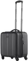 JSA Reise-Trolley 2 in 1 Kunststoff schwarz 41,0 x 24,0 x 38,0 cm schwarz-matt