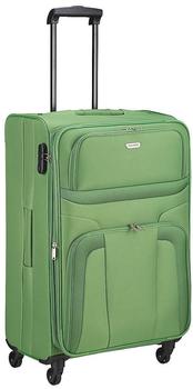 Travelite Orlando 4-Rollen-Trolley 54 cm grün