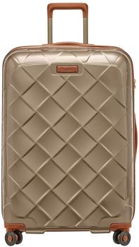 Stratic Leather & More 4-Rollen-Trolley 76 cm champagne