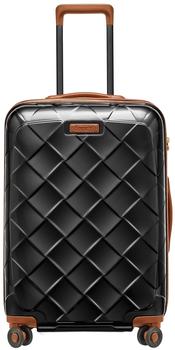 Stratic Leather & More 4-Rollen-Trolley 66 cm black