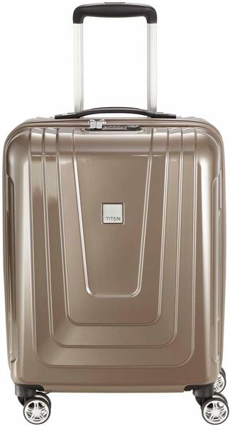 Titan X-Ray 4-Rollen-Trolley 55 cm café au lait
