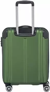 Travelite City 4-Rollen-Trolley 55 cm green – Robust und funktional: Der Travelite City Trolley