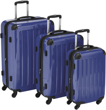 Hauptstadtkoffer Alex 4-Rollen-Trolley-Set 55/65/75 cm dark blue