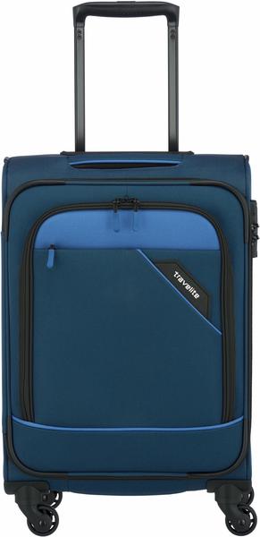 Travelite Derby 4-Rollen-Trolley 55 cm blue