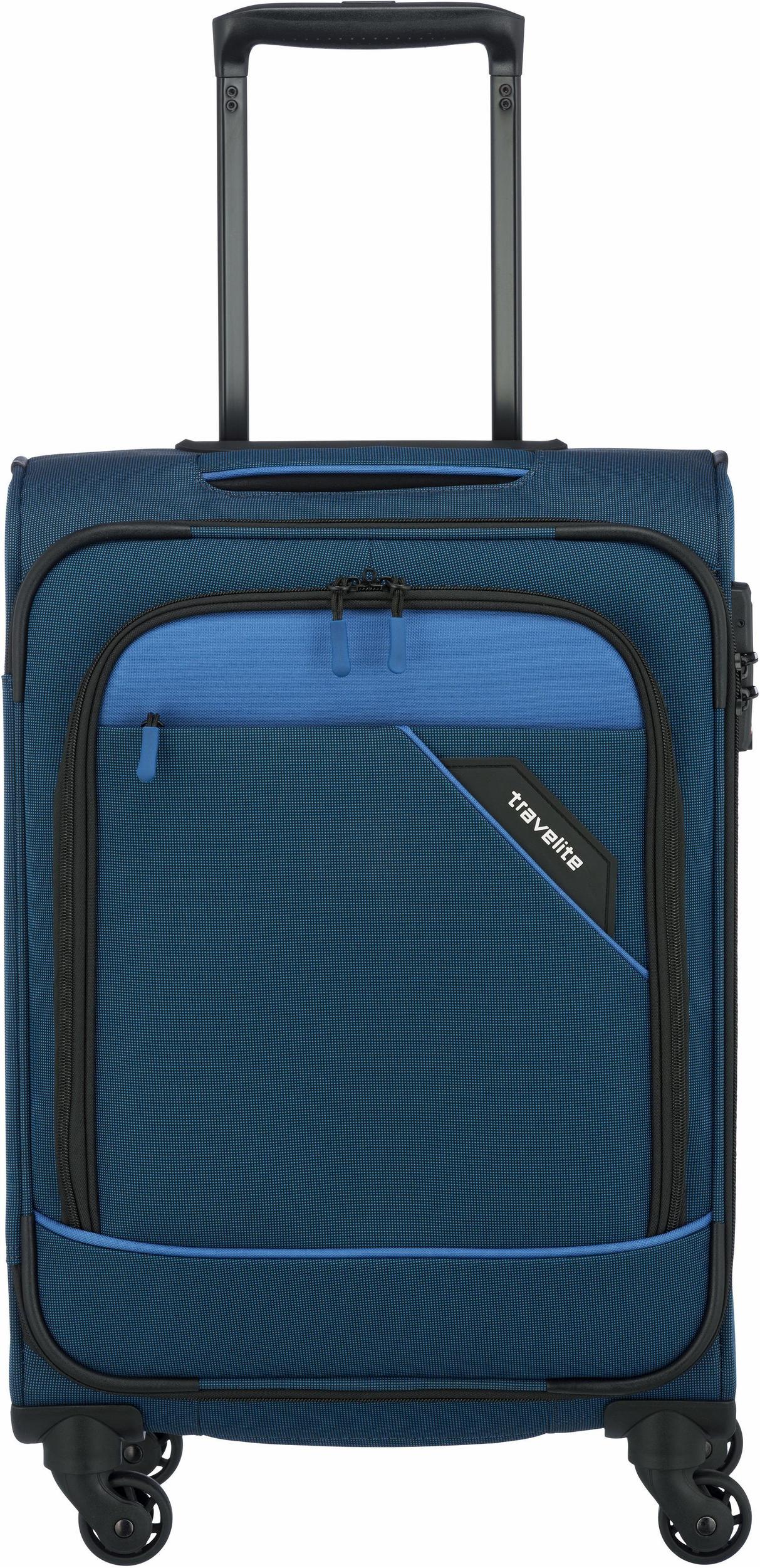 Travelite Derby 4-Rollen-Trolley 55 cm blue Test TOP Angebote ab 79,95 €  (März 2023)