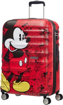 American Tourister Wavebreaker Disney 4-Rollen-Trolley 67 cm Mickey Comics red