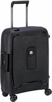 Delsey 00384480300, Delsey Moncey Slim Cabin Trolley Case - 55 cm - Black