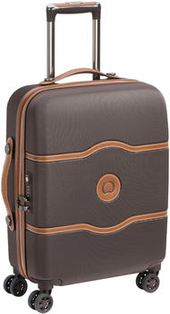 Delsey Chatelet Air 4-Rollen-Trolley 55 cm Slim Line chocolate