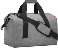 Reisenthel MT7052, reisenthel Reisetasche allrounder L Kunstfaser silver twist MT7052