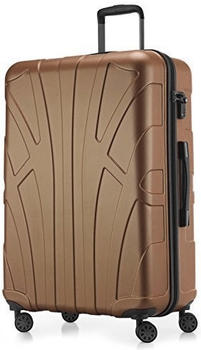 Suitline 4-Rollen-Trolley 76 cm brown (S28-8801M)