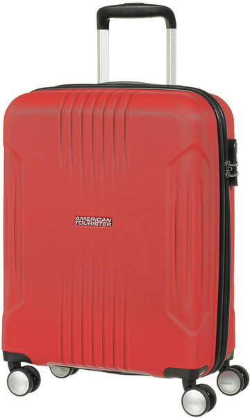 American Tourister Tracklite 4 Wheel Trolley 55 cm flame red