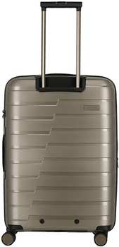Travelite Air Base 4-Rollen-Trolley 67 cm champagne – Komfortable Handhabung und Vielseitige Ausstattung