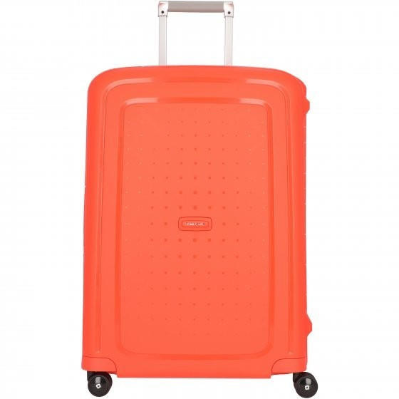 Samsonite S'Cure Spinner 69 cm fluo red capri