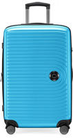 hauptstadtkoffer MITTE - Mittelgro&szlig;er Koffer Hartschale Cyanblau matt, TSA, 68 cm,