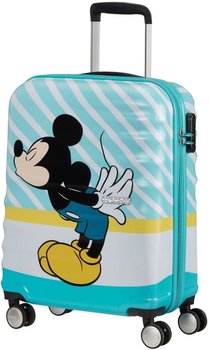 American Tourister Wavebreaker Disney 4-Rollen-Trolley 55 cm Mickey Blue Kiss – American Tourister Wavebreaker Disney 4-Rollen-Trolley 55 cm Mickey Blue Kiss: Der perfekte Reisebegleiter