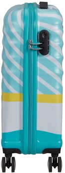 American Tourister Wavebreaker Disney 4-Rollen-Trolley 55 cm Mickey Blue Kiss – Praktische Ausstattung für komfortables Reisen