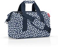 Reisenthel Weekender "Allrounder M" in Dunkelblau/ Wei&szlig; - (B)40 x (H)33,5 x (T)24