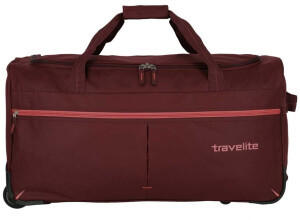 Travelite Basics Fast Trolley-Reisetasche 65 cm bordeaux