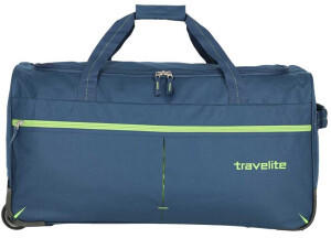 Travelite Basics Fast Trolley-Reisetasche 65 cm marine