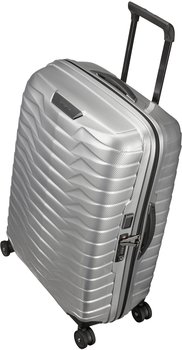 Samsonite Proxis Spinner 69 cm silver – Robustes Material und durchdachtes Design