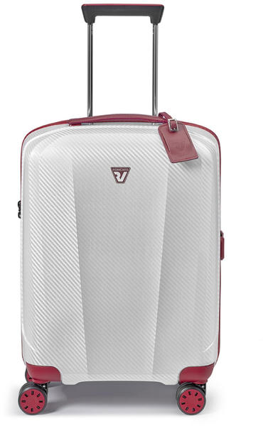 Roncato We Are Glam 4-Rollen-Trolley 55 cm rot/weiß