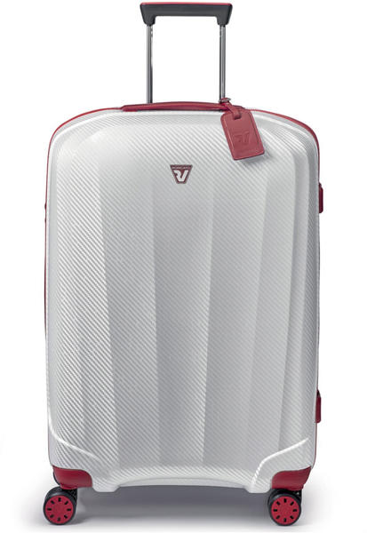 Roncato We Are Glam 4-Rollen-Trolley 70 cm weiß/rot