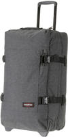 Eastpak Koffer Tranverz M Black Denim, dunkelgrau, Weichschale 2 Rollen, 78...