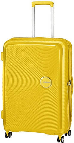American Tourister Soundbox 4-Rollen-Trolley 77 cm golden yellow
