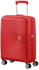 American Tourister Soundbox 4-Rollen-Trolley 55 cm coral red