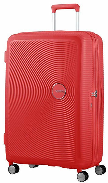 American Tourister Soundbox 4-Rollen-Trolley 77 cm coral red