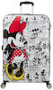 American Tourister Reisetrolley Disney Wavebreaker 77cm Minnie Comics White
