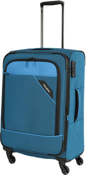 Travelite Derby 4-Rollen-Trolley 67 cm blue (87548)