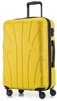 Suitline 4-Rollen-Trolley 66 cm yellow (S24-8801M)