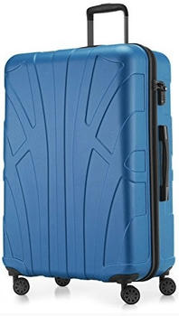 Suitline 4-Rollen-Trolley 76 cm cyan blue (S28-8801M)
