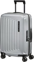 Samsonite Hartschalen-Trolley NUON, 4 Rollen silberfarben 40 cm x 55 cm x 20 cm...